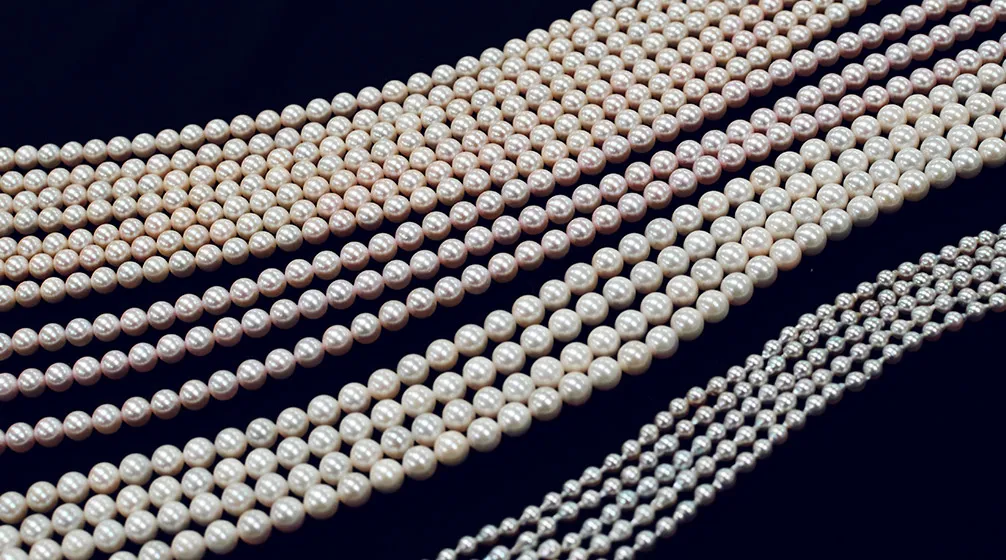 真珠を使ったアクセサリー加工